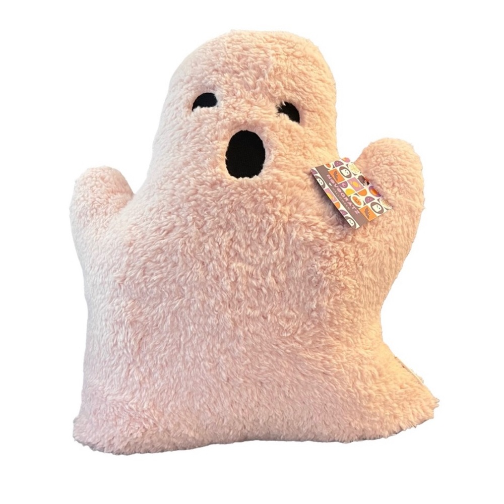 Pink Halloween ghost 19x22